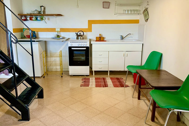 Kitchen in Sicilian agriturismo apartment